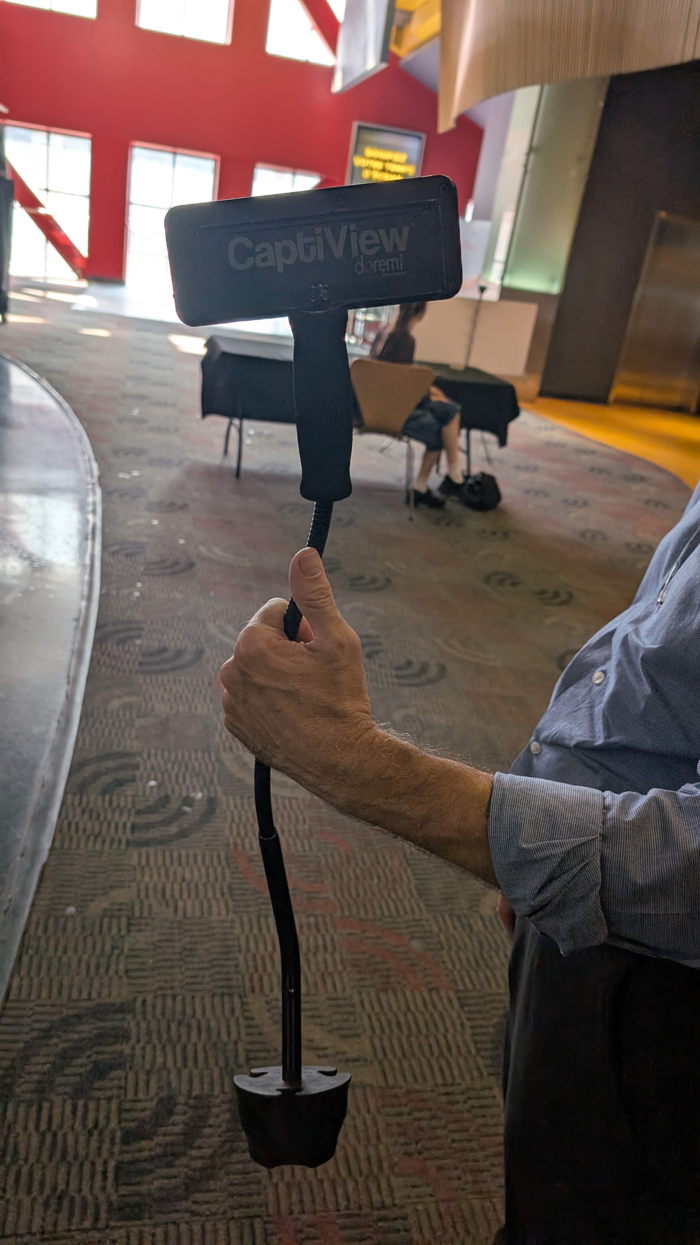 CaptiView accessibility device